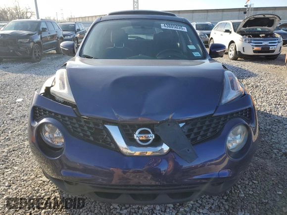 2016 Nissan Juke S with VIN JN8AF5MV3GT657071, listed as a Copart auction lot 43805035 with 85,962 mi miles and Salvage Title. Bid and sale history available at carsss.com. Image 5.
