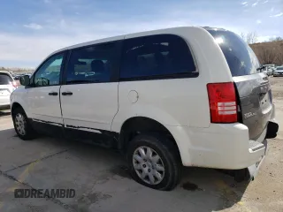 2008 Chrysler Town & Country LX with VIN 2A8HR44H78R708501, listed as a Copart auction lot 47784485 with 215,454 mi miles and Clean Title. Bid and sale history available at carsss.com. Image 2.