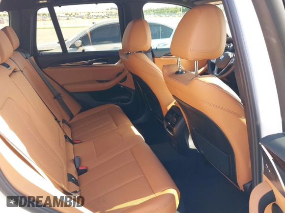2022 BMW X3 xDrive30i with VIN 5UX53DP08N9M80851, listed as a IAAI auction lot 40173357 with 18,889 mi miles and . Bid and sale history available at DreamBid. Image 8.