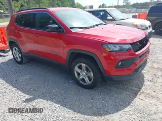 2024 Jeep Compass Latitude with VIN 3C4NJDBN8RT603717, listed as a IAAI auction lot 42732757 with 44,629 mi miles and . Bid and sale history available at DreamBid. Image 1.