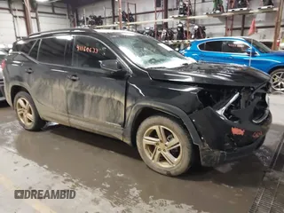 2019 GMC Terrain SLE with VIN 3GKALTEV8KL307623, listed as a IAAI auction lot 41160633 with 63,357 mi miles. Bid and sale history available at carsss.com. Image 1.