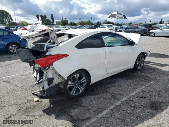 2013 Hyundai Elantra Coupe GS with VIN KMHDH6AE6DU001221, listed as a Copart auction lot 41312444 with 84,938 mi miles and Salvage Title. Bid and sale history available at carsss.com. Image 3.