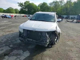 2013 Jeep Grand Cherokee Overland with VIN 1C4RJECG8DC526150, listed as a Copart auction lot 52038775 with 183,813 mi miles and Salvage Title. Bid and sale history available at DreamBid. Image 12.