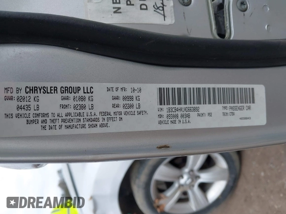 2010 Dodge Caliber SXT z VIN 1B3CB4HA1AD663892, wystawiony jako IAAI lot #41535071 z przebiegiem 186 900 mil mil oraz . Historia ofert i sprzedaży dostępna na DreamBid. Obrazek 9.