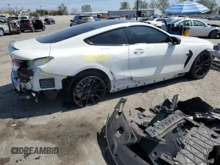 2020 BMW M8 z VIN WBSAE0C04LCD59061, wystawiony jako Copart lot #48002453 z przebiegiem 13 384 mil mil oraz . Historia ofert i sprzedaży dostępna na DreamBid. Obrazek 3.