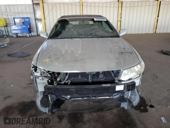 2002 Toyota Solara SE with VIN 2T1FF28PX2C580985, listed as a Copart auction lot 83092354 with 264,668 mi miles and Salvage Title. Bid and sale history available at DreamBid. Image 5.
