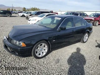 2002 BMW 5 Series 525i with VIN WBADT33462GF42495, listed as a Copart auction lot 48435855 with 132,876 mi miles and Salvage Title. Bid and sale history available at carsss.com. Image 1.