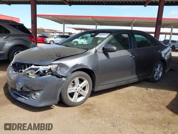 2012 Toyota Camry L with VIN 4T1BF1FK3CU165801, listed as a IAAI auction lot 41969673 with 154,210 mi miles. Bid and sale history available at carsss.com. Image 2.