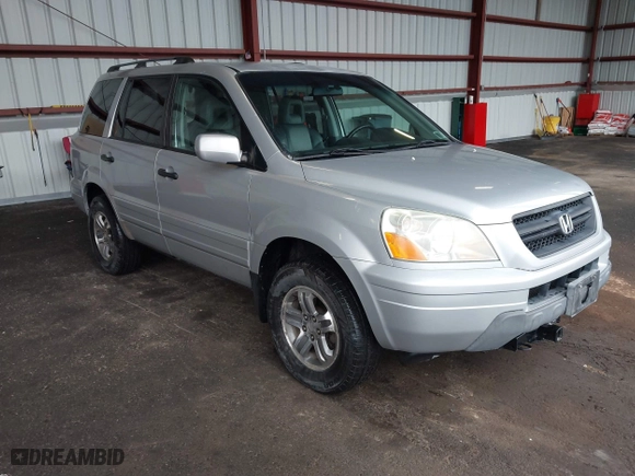 2003 Honda Pilot EX with VIN 2HKYF186X3H517619, listed as a IAAI auction lot 41854922 with 180,229 mi miles. Bid and sale history available at carsss.com. Image 1.
