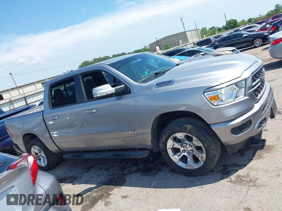 2022 Ram 1500 Lone Star with VIN 1C6RREFT3NN172794, listed as a IAAI auction lot 42071645 with 95,760 mi miles and . Bid and sale history available at DreamBid. Image 13.