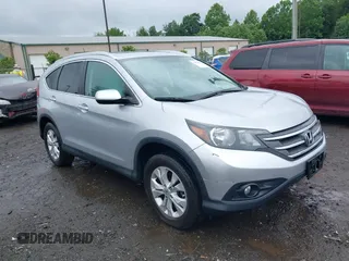 2012 Honda CR-V EX-L with VIN 2HKRM4H73CH606663, listed as a IAAI auction lot 42523931 with 132,361 mi miles and . Bid and sale history available at DreamBid. Image 1.