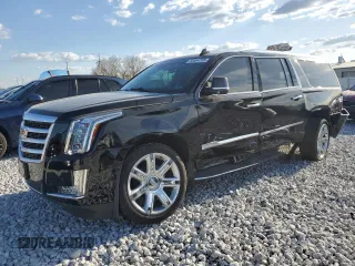 2019 Cadillac Escalade ESV Luxury z VIN 1GYS4HKJ2KR138634, wystawiony jako Copart lot #53454755 z przebiegiem 104 098 mil mil oraz Szkoda całkowita • Salvage title. Historia ofert i sprzedaży dostępna na DreamBid. Obrazek 1.