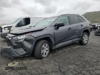 2021 Toyota RAV4 LE with VIN 2T3F1RFV7MW185857, listed as a Copart auction lot 48981415 with 141,072 mi miles and Clean Title. Bid and sale history available at carsss.com. Image 1.