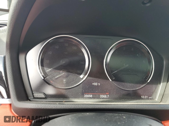 2022 BMW X2 sDrive28i with VIN WBXYH9C0XN5T86256, listed as a Copart auction lot 74173554 with 35,658 mi miles and Salvage Title. Bid and sale history available at carsss.com. Image 9.