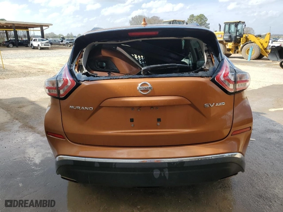2017 Nissan Murano SL with VIN 5N1AZ2MH0HN105475, listed as a Copart auction lot 49290725 with 145,099 mi miles and Clean Title. Bid and sale history available at carsss.com. Image 6.