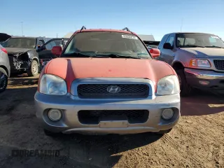 2002 Hyundai Santa Fe GLS with VIN KM8SC13D13U523394, listed as a Copart auction lot 83606674 with 162,835 mi miles and Clean Title. Bid and sale history available at carsss.com. Image 5.
