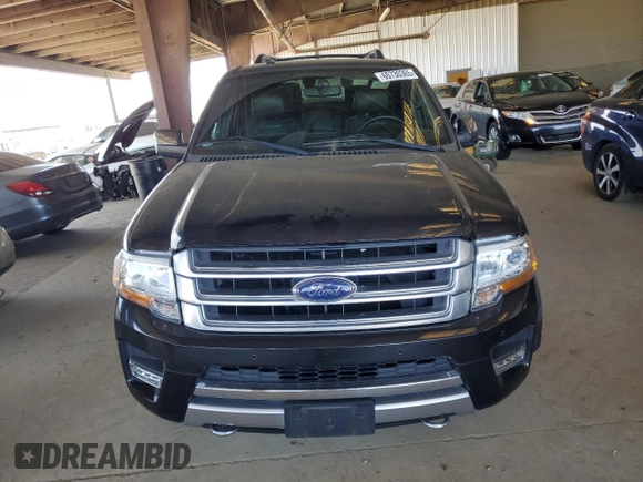 2015 Ford Expedition Max Platinum z VIN 1FMJK1MT7FEF36699, wystawiony jako Copart lot #60730365 z przebiegiem 69 029 mil mil oraz Szkoda całkowita • Salvage title. Historia ofert i sprzedaży dostępna na DreamBid. Obrazek 5.