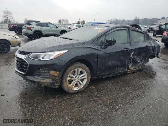 2019 Chevrolet Cruze LS with VIN 1G1BC5SM2K7112265, listed as a Copart auction lot 84276054 with 0 mi miles and Salvage Title. Bid and sale history available at carsss.com. Image 1.