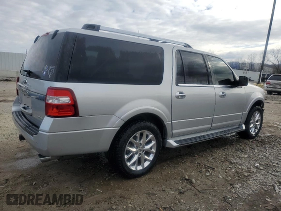 2015 Ford Expedition Max Limited with VIN 1FMJK1KT9FEF00323, listed as a Copart auction lot 87067914 with 110,385 mi miles and Salvage Title. Bid and sale history available at carsss.com. Image 3.