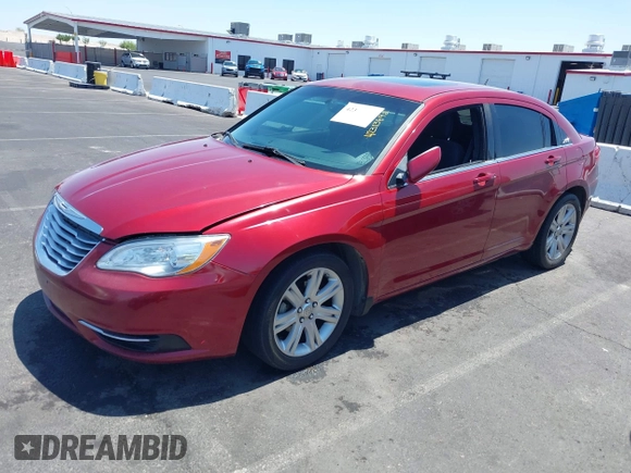 2014 Chrysler 200 Touring with VIN 1C3CCBBB7EN128927, listed as a IAAI auction lot 42313892 with 154,261 mi miles and . Bid and sale history available at DreamBid. Image 2.