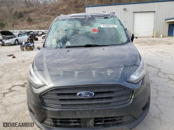 2020 Ford Transit Connect Wagon XL with VIN NM0GE9E29L1460302, listed as a Copart auction lot 47608165 with 36,221 mi miles and Salvage Title. Bid and sale history available at carsss.com. Image 5.