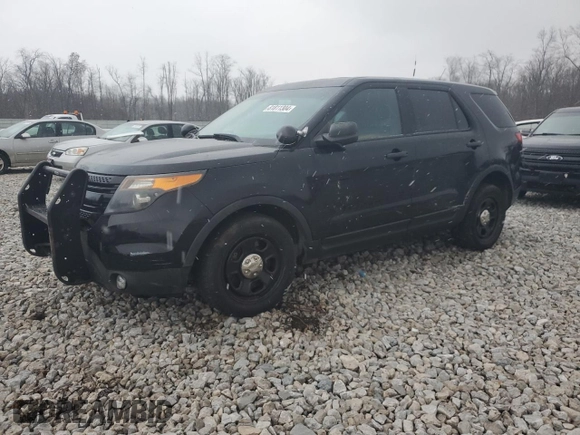 2014 Ford Utility Police Interceptor with VIN 1FM5K8ARXEGA70806, listed as a Copart auction lot 81811304 with 137,051 mi miles and Clean Title. Bid and sale history available at carsss.com. Image 1.