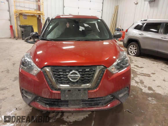 2020 Nissan Kicks SR with VIN 3N1CP5DV3LL559287, listed as a IAAI auction lot 41427505 with 43,492 mi miles. Bid and sale history available at carsss.com. Image 12.