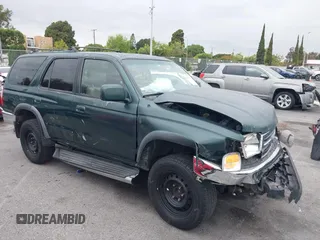 1999 Toyota 4Runner SR5 with VIN JT3GN86R8X0100737, listed as a IAAI auction lot 42192121 with 208,106 mi miles and . Bid and sale history available at DreamBid. Image 1.