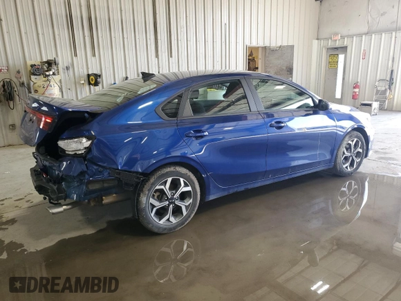 2019 Kia Forte LXS z VIN 3KPF24AD9KE130933, wystawiony jako Copart lot #54496405 z przebiegiem 14 637 mil mil oraz Szkoda całkowita • Salvage title. Historia ofert i sprzedaży dostępna na DreamBid. Obrazek 3.