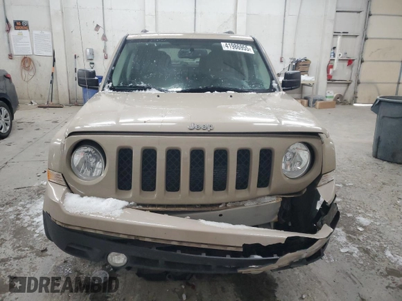 2017 Jeep Patriot Sport SE with VIN 1C4NJPBA3HD118128, listed as a Copart auction lot 41986955 with 95,543 mi miles and Salvage Title. Bid and sale history available at carsss.com. Image 5.