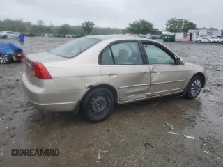 2002 Honda Civic EX z VIN 2HGES26742H613609, wystawiony jako Copart lot #58486165 z przebiegiem 179 295 mil mil oraz Szkoda całkowita • Salvage title. Historia ofert i sprzedaży dostępna na DreamBid. Obrazek 3.