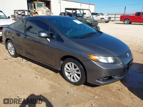 2012 Honda Civic Cpe EX with VIN 2HGFG3B8XCH550429, listed as a IAAI auction lot 41387936 with 176,432 mi miles. Bid and sale history available at carsss.com. Image 1.
