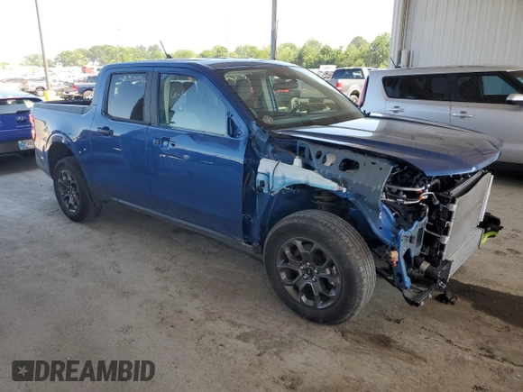 2024 Ford Maverick XLT with VIN 3FTTW8H97RRA26444, listed as a Copart auction lot 61908485 with 16,162 mi miles and Salvage title. Bid and sale history available at DreamBid. Image 4.