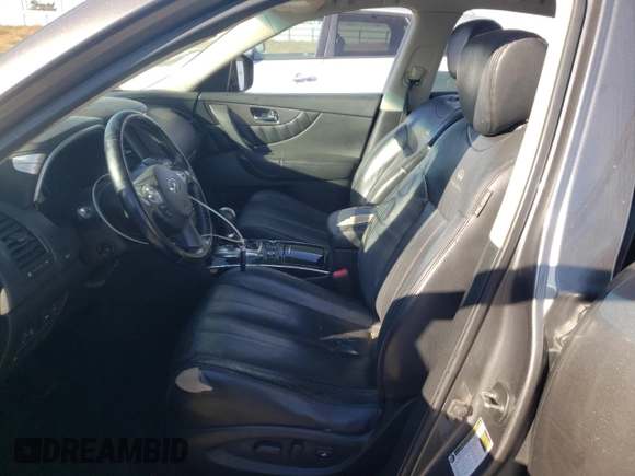 2013 Infiniti FX with VIN JN8CS1MU9DM141789, listed as a Copart auction lot 75931563 with 159,869 mi miles and Salvage title. Bid and sale history available at DreamBid. Image 7.