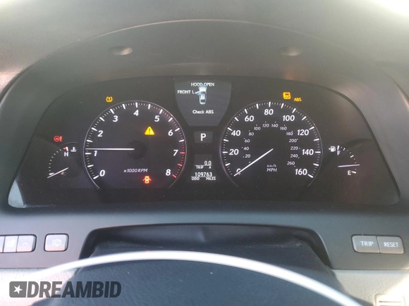 2009 Lexus LS 460 L z VIN JTHGL46FX95035992, wystawiony jako Copart lot #46688365 z przebiegiem 109 763 mil mil oraz Szkoda całkowita • Salvage title. Historia ofert i sprzedaży dostępna na DreamBid. Obrazek 9.