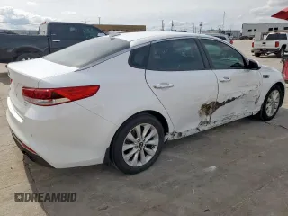 2018 Kia Optima LX with VIN 5XXGT4L33JG255308, listed as a Copart auction lot 56335145 with 101,674 mi miles and Salvage title. Bid and sale history available at DreamBid. Image 3.