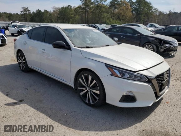 2019 Nissan Altima SR with VIN 1N4BL4CV4KC144303, listed as a Copart auction lot 50782675 with 47,400 mi miles and Salvage Title. Bid and sale history available at DreamBid. Image 4.