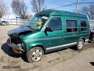 2003 Chevrolet Astro Cargo Van YF7 Upfitter with VIN 1GBDM19X03B132099, listed as a Copart auction lot 44976105 with 280,608 mi miles and Salvage Title. Bid and sale history available at carsss.com. Image 12.