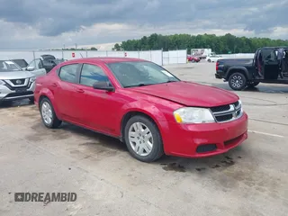 2014 Dodge Avenger SE z VIN 1C3CDZAB9EN129276, wystawiony jako IAAI lot #42366425 z przebiegiem 178 619 mil mil oraz . Historia ofert i sprzedaży dostępna na DreamBid. Obrazek 1.