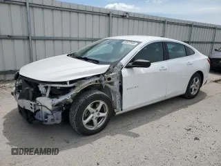2017 Chevrolet Malibu LS with VIN 1G1ZB5ST7HF149786, listed as a Copart auction lot 48463715 with 134,727 mi miles and Salvage Title. Bid and sale history available at DreamBid. Image 1.