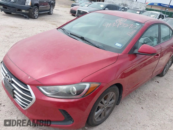 2018 Hyundai Elantra SEL with VIN 5NPD84LF2JH309765, listed as a IAAI auction lot 41945590 with 44,655 mi miles and . Bid and sale history available at DreamBid. Image 18.