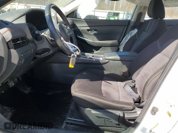 2022 Nissan Sentra SR with VIN 3N1AB8DV9NY256821, listed as a Copart auction lot 50524955 with 16,108 mi miles and Salvage Title. Bid and sale history available at carsss.com. Image 7.