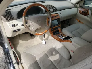 2003 Mercedes-Benz CL-Class 5.0L with VIN WDBPJ75J73A033578, listed as a Copart auction lot 48196415 with 0 mi miles and Salvage Title. Bid and sale history available at carsss.com. Image 8.