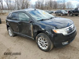 2010 Ford Edge SEL with VIN 2FMDK3JC8ABB38421, listed as a Copart auction lot 51961925 with 0 mi miles and Clean Title. Bid and sale history available at carsss.com. Image 4.