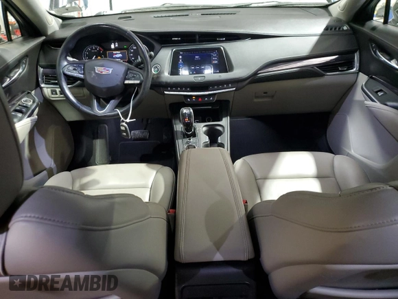 2021 Cadillac XT4 AWD Luxury with VIN 1GYFZBR42MF055788, listed as a Copart auction lot 46704275 with 23,516 mi miles and Clean Title. Bid and sale history available at carsss.com. Image 8.