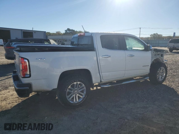 2019 GMC Canyon 4WD SLT with VIN 1GTG6DEN3K1330446, listed as a Copart auction lot 78411724 with 40,187 mi miles and Salvage Title. Bid and sale history available at carsss.com. Image 3.