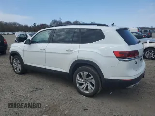 2022 Volkswagen Atlas SE with VIN 1V2HR2CAXNC501023, listed as a Copart auction lot 54332075 with 40,966 mi miles and Salvage title. Bid and sale history available at DreamBid. Image 2.
