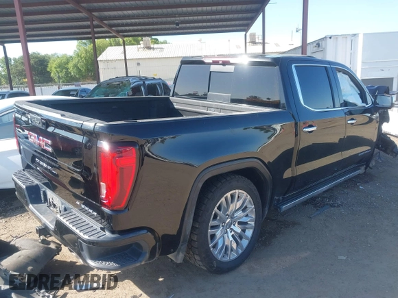 2019 GMC Sierra 1500 Denali z VIN 1GTU9FEL8KZ173809, wystawiony jako IAAI lot #42363300 z przebiegiem 75 425 mil mil oraz . Historia ofert i sprzedaży dostępna na DreamBid. Obrazek 4.