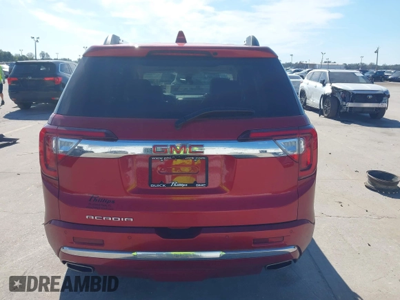 2021 GMC Acadia Denali with VIN 1GKKNPLS0MZ217134, listed as a IAAI auction lot 41475069 with 47,130 mi miles and . Bid and sale history available at carsss.com. Image 17.