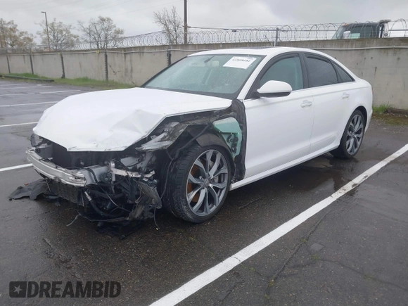 2015 Audi A6 Premium Plus with VIN WAUFGAFC8FN005114, listed as a IAAI auction lot 41808681 with Not provided miles and . Bid and sale history available at DreamBid. Image 2.